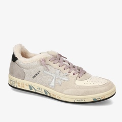 Кожаные кеды Premiata Bskt Clay-d 7073M на меху