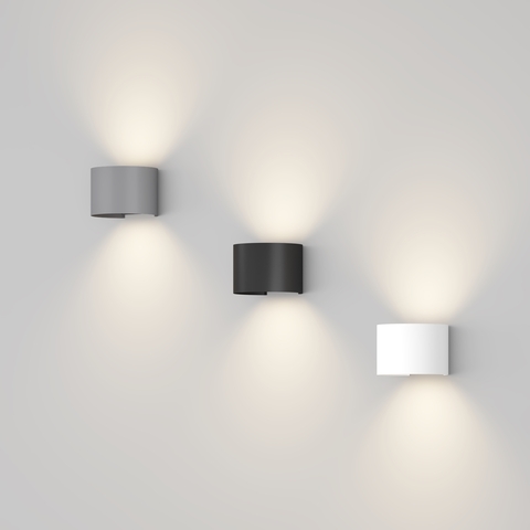 Уличный настенный светодиодный светильник Maytoni Fulton O573WL-L6B