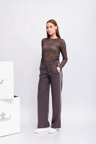 Oui Лонгслив кружевной эластичный