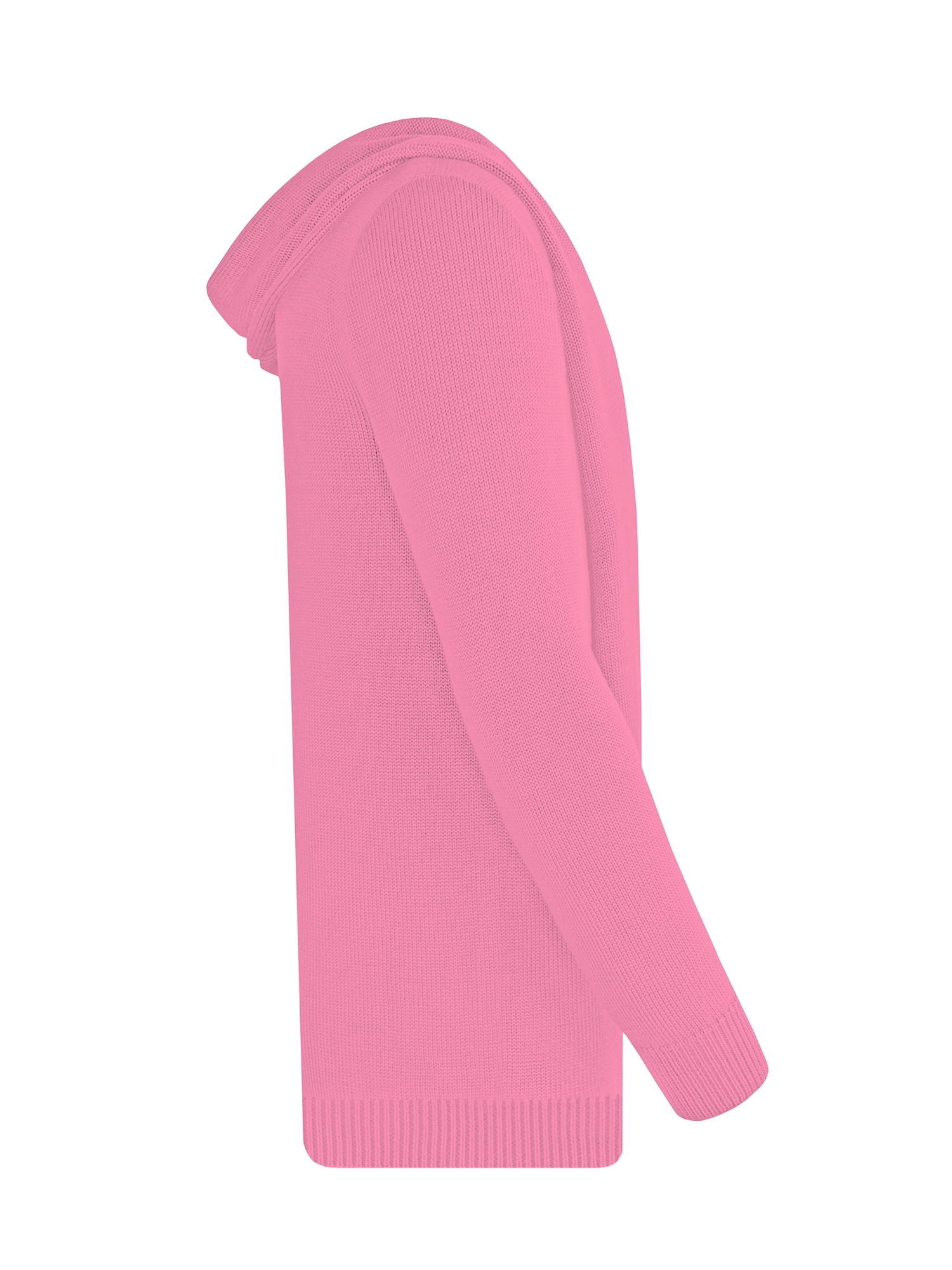 Кардиган с капюшоном из шелка