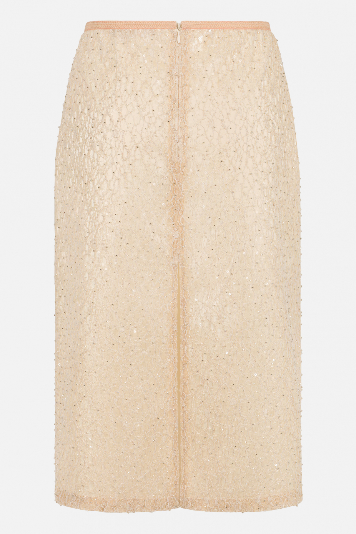 Юбка-миди с вышивкой
