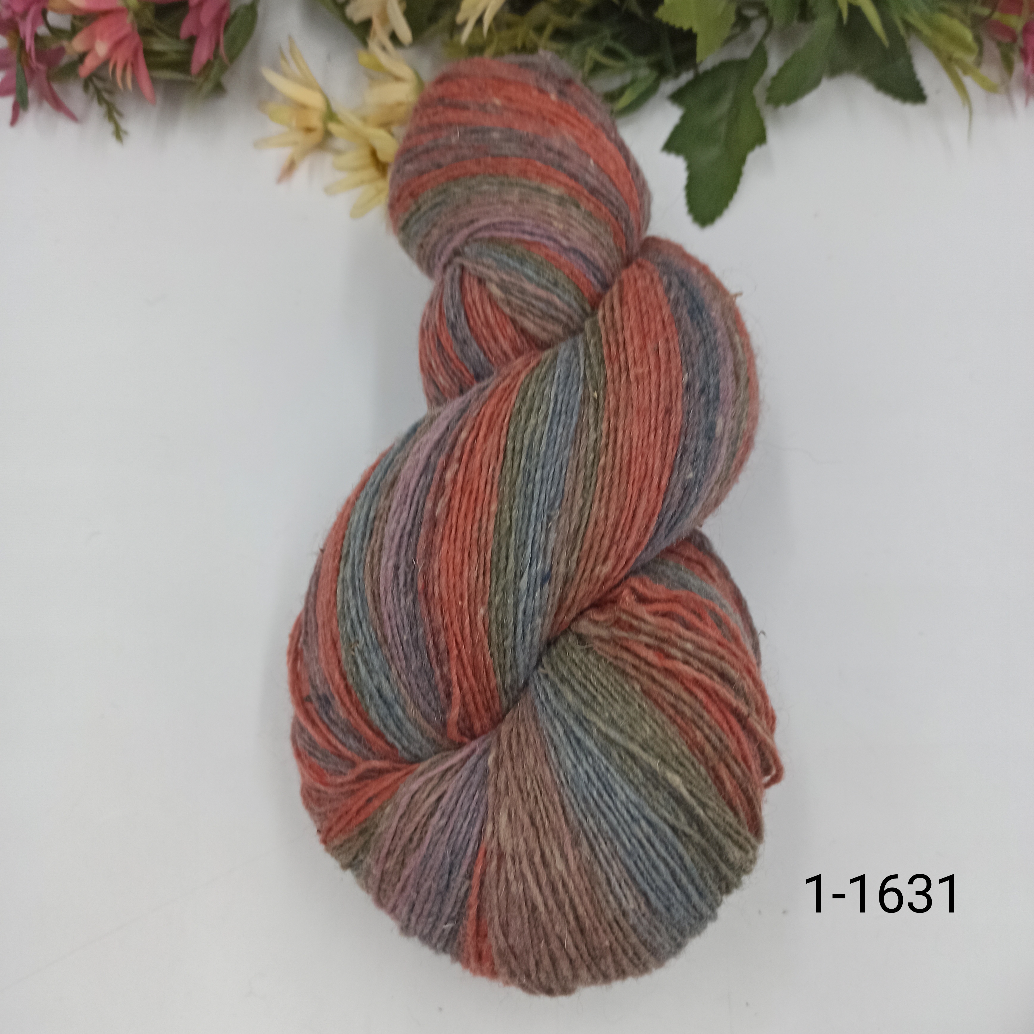 Дундага 6/1 шерсть секционного окрашивания 01-1631 420м/100гр