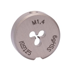 Плашка М 1,4х0,3 DINEN22568 HSS 6g 16х5мм Bucovice(CzTool) 240014BT (K)