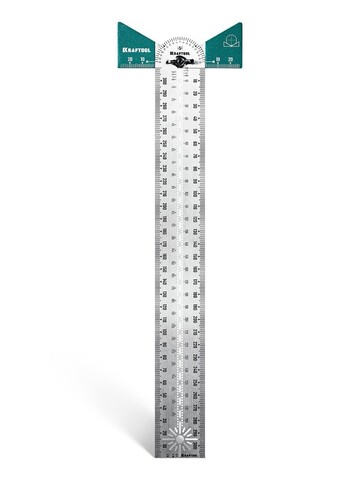 KRAFTOOL, 300 мм, высокоточная разметочная T-линейка (34403)