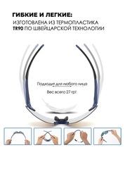 Спортивные очки Rockbros Polaric 14110001001 navy - 2