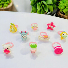 Кольцо раздвижное, пластик, МИКС, 1 шт.