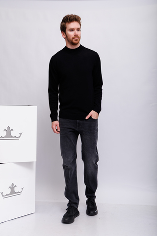 BALDESSARINI Джинсы потертые из хлопка с эластаном