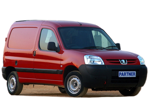 Чехлы на Peugeot Partner фургон 2002–2012 г.в.