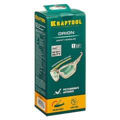 KRAFTOOL ORION, открытого типа, прозрачные, стекло с антибликовым покрытием, защитные очки с непрямой вентиляцией (110305)