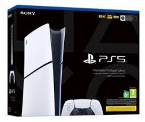 Игровая консоль Sony PlayStation 5 Slim Digital Edition (825Gb, White, CFI-2116)