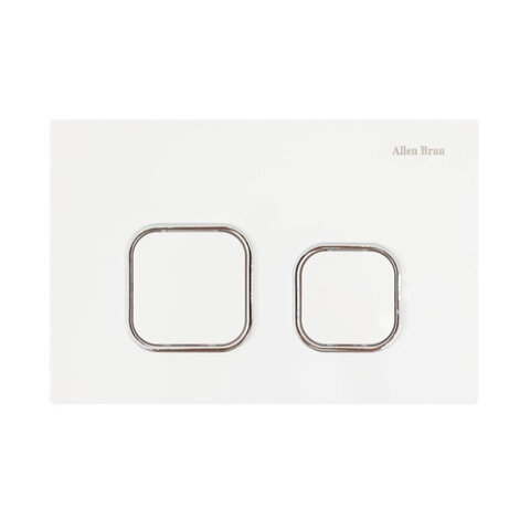 Allen Brau 9.2EV02.20  9.2EV02.20 EVO O Кнопка смыва, abs белый (347727)