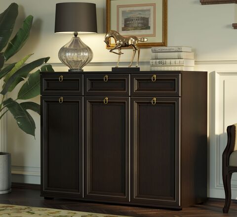 С/Г Престиж 2 Комод 1200 (3+3) (Венге)