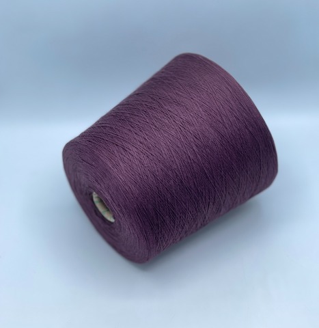 Бобинная пряжа,Cotton combed, 1693м. 100%Хлопок, Бургунд(3043), 39220