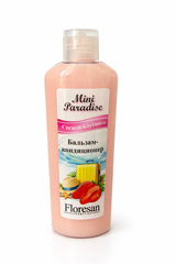 Floresan MINI PARADISE Бальзам-кондиционер для волос СВЕЖАЯ КЛУБНИКА 80мл (Ф-848)