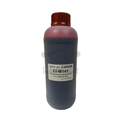 Чернила для CANON (1л,magenta Dye) CI-M141 (Технологическая упаковка для СЦ)