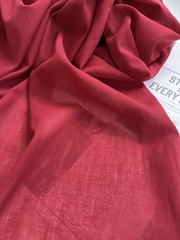 Батист Красный, хлопок 100%