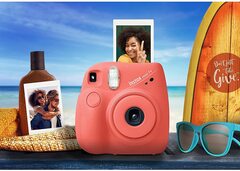 Фотокамера моментальное фото + 10 листов пленки Fujifilm Instax Mini 7+