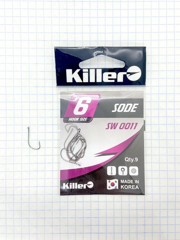Крючок KILLER SODE № 6 продажа от 10 шт.