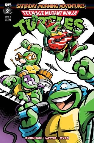 Teenage Mutant Ninja Turtles Saturday Morning Adventures #2 (Cover B)