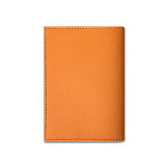 Обложка на паспорт ЭКО под заказ, оранжевая