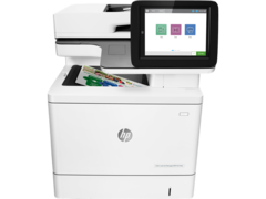 HP Color LaserJet Mgd MFP E57540dn Prntr (p/c/s, A4, 1200dpi, 38(38)ppm, 1,25GB(print),500MB(scan), HDD320Gb, 2trays 100+550, ADF100, Duplex, USB/GigEth, cart. 6KB&5K CMYp. inbox)