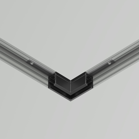 Комплектующие для накладной трековой системы Maytoni Accessories for tracks levity TRA184CL-11B