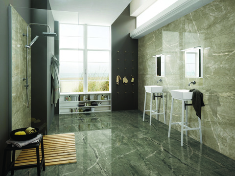 Керамический гранит глазурованный ML Breccia Silver Venato POL 120x60x0.55 (арт. 60-120CBP5693CM)