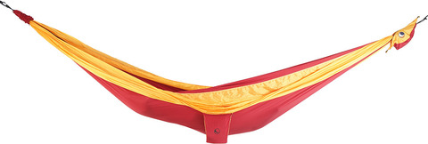 Картинка гамак туристический Ticket to the Moon Honey Moon Hammock Burgundy/Dark Yellow - 1