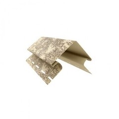 Планка угол наружный Кирпич Коричневый Ю-Пласт Стоун-Хаус 3,05м