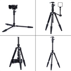 FOTOPRO Tripod Carbon E 42QP + MH3 профессиональный карбоновый штатив с дополнительной видеоголовой