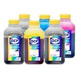 Комплект чернил OCP для картриджей HP 72 (DesignJet T790, T610, T2300, T770, T1300, T1200, T1120, T620, T1100), комплект 6 x 500 гр.