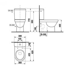 УНИТАЗ-КОМПАКТ JIKA  TIGO