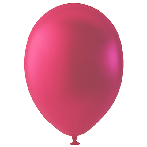 Шар Темно-розовый Фуксия Металлик, 30 см