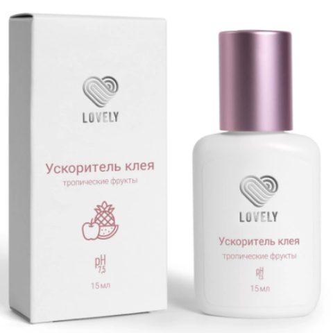 Ускоритель клея Lovely тропические фрукты, 15мл