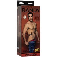 Фаллоимитатор с мошонкой Randy 8.5