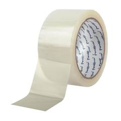 49-2-063 Лента клейкая упаковочная, прозрачная, клей - акрил, 48ммх120м, толщина 45 мкм (РемоКолор)