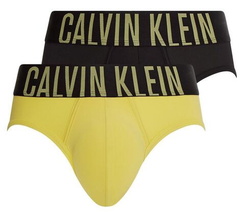 Боксерки Calvin Klein Intense Power Hip Brief 2P - black/mesquite lime