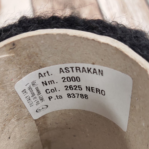 Букле бэби альпака ASTRAKAN 200 черный