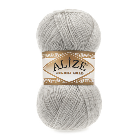 Пряжа Alize Angora Gold 652 пепельный