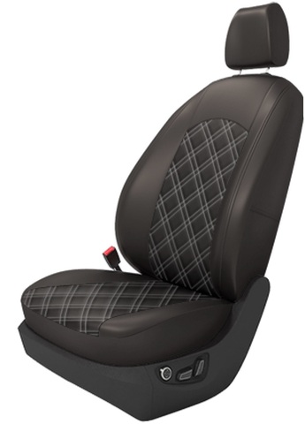 Авточехлы правый руль на 3 ряда (на заказ)