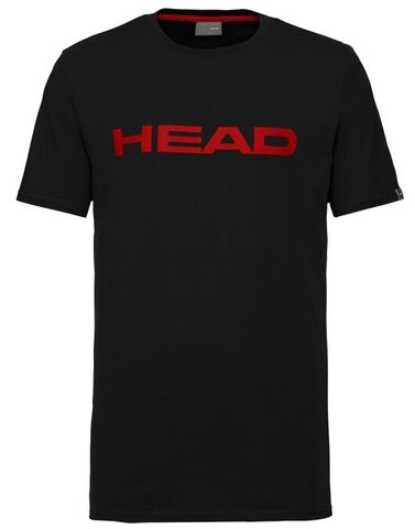 Детская теннисная футболка Head Club Ivan T-Shirt JR - black/red