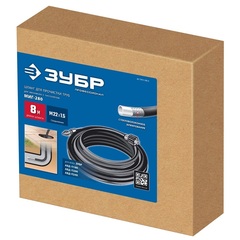 ЗУБР для пистолета МИГ-280, 8 м, шланг для прочистки труб (70414-280-8)