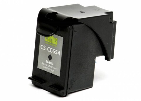 Картридж струйный Cactus CS-CC654 №901 черный (18мл) для HP DJ 4500, J4580, J4660, J4680