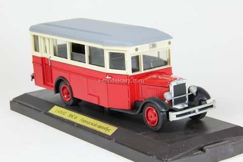 ZIS-8 urban bus red-white 1:43 Miniclassic