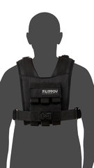 Жилет-утяжелитель Hard Training Filippov 13кг (черный), черный