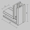 Комплектующие для накладной трековой системы Maytoni Accessories for tracks levity TRA184CL-11B