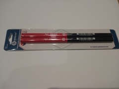 Карандаш строительный КОБАЛЬТ 2-х цветный, красный/синий 180 мм (248-610)