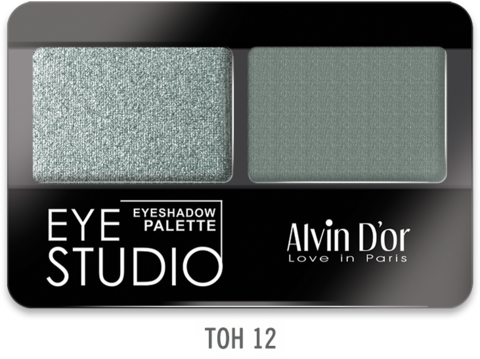 Alvin D`or AES-14 Тени для век  двойные EYE STUDIO  тон 12  5г