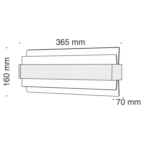 Бра Technical Encanto C043WL-L24W3K