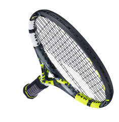 Теннисная ракетка Babolat Pure Aero 98 - grey/yellow/white + струны + натяжка в подарок